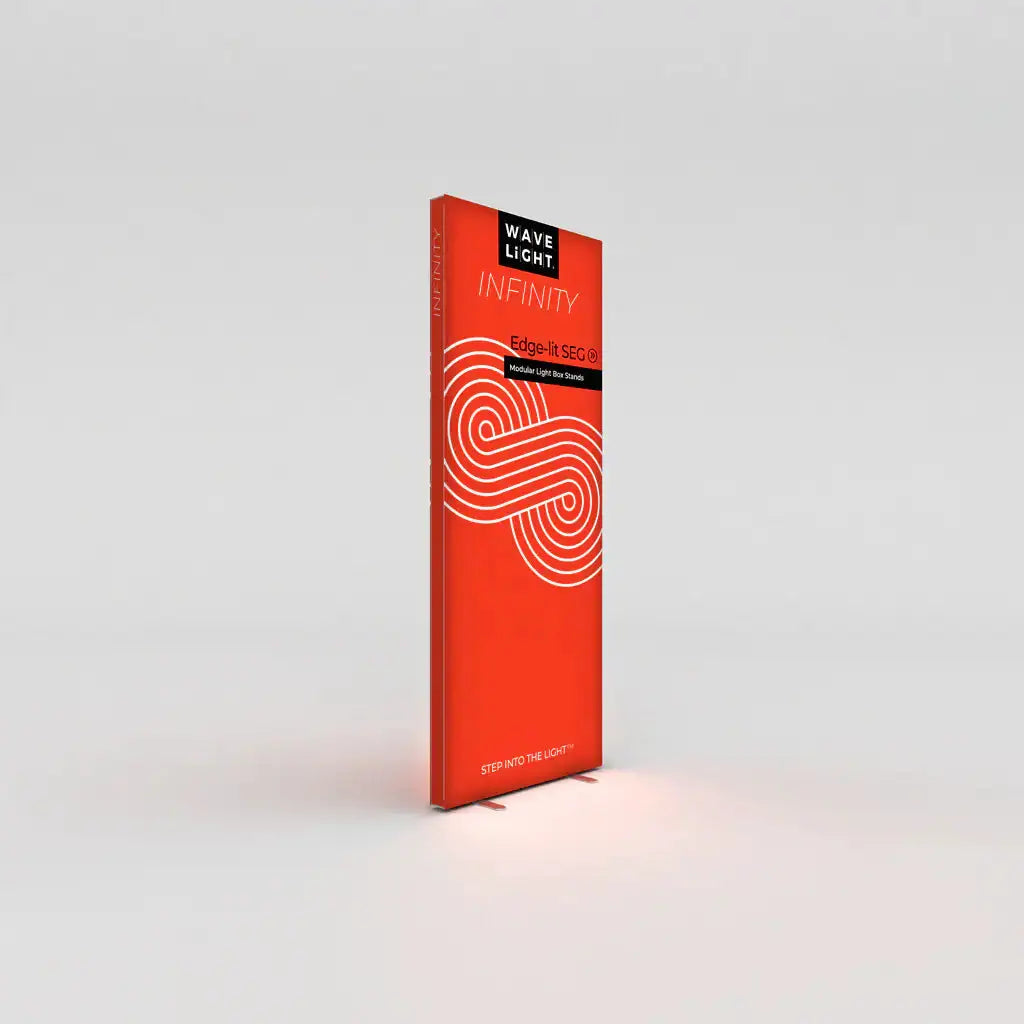 WaveLight® Infinity LED Light Box Display Stand - Large Single Sided image 2