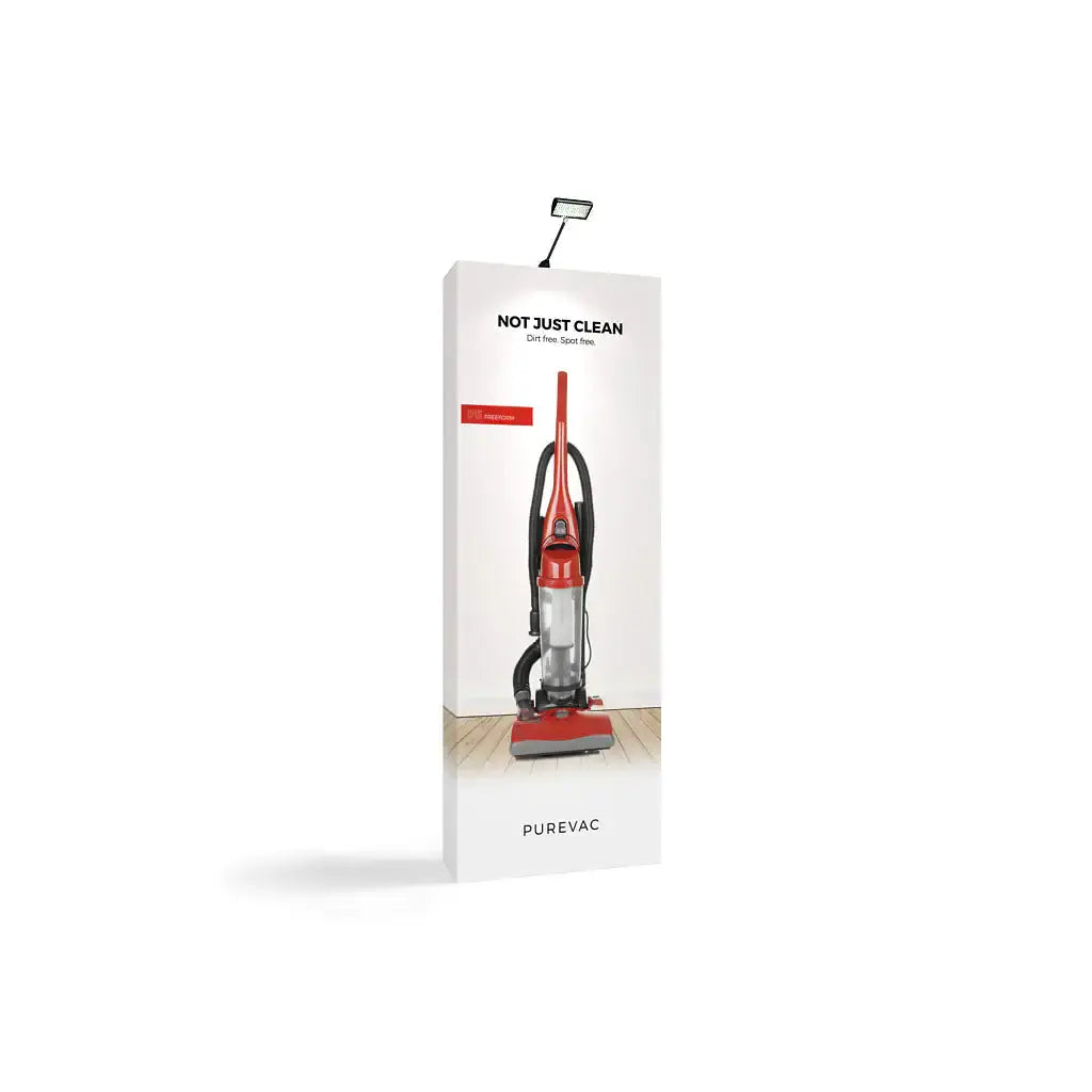 OneFabric Pop-up Display - Straight w/ End Caps 3ft Wide image 0
