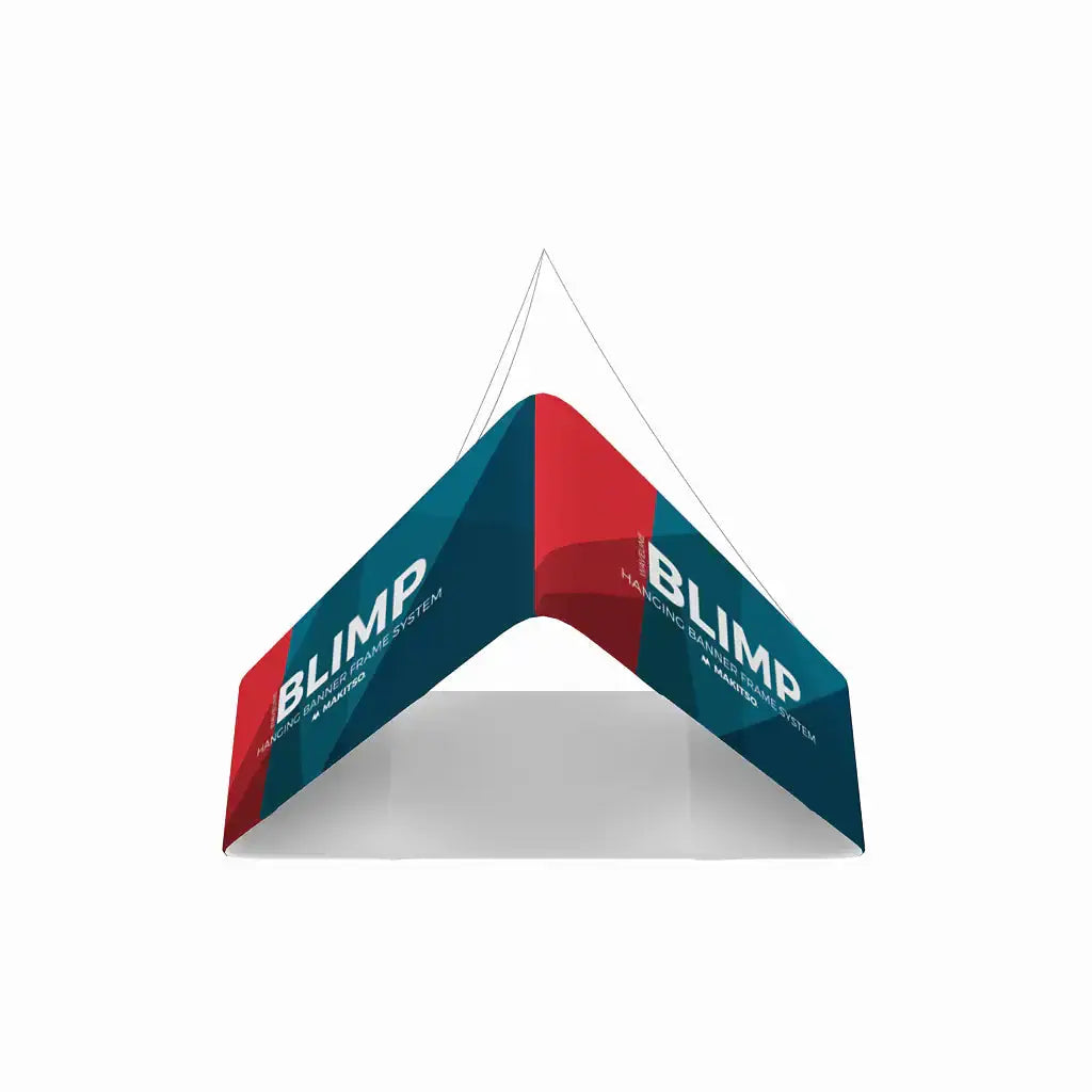 WaveLine Blimp® Trio - Double Sided 12ft W x 2ft H image 1