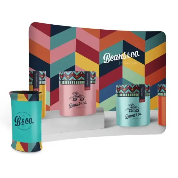 2.4m Curve Soft Touch + Oval Counter image 0