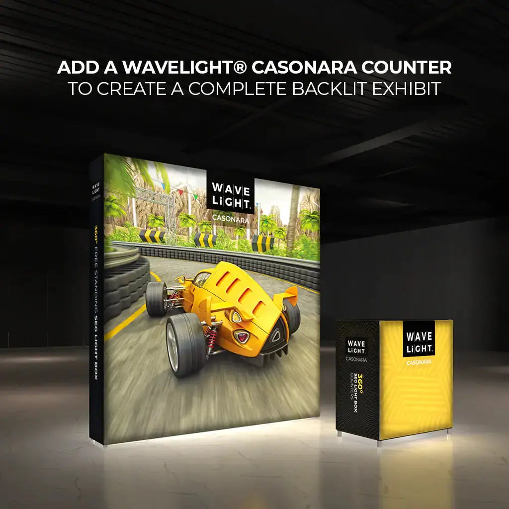 WaveLight® Casonara SEG Light Box Display - Single Sided 8ft image 1