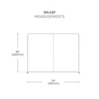 WaveLine® Display Wall - Straight Single Sided 10ft/3m Wide image 5