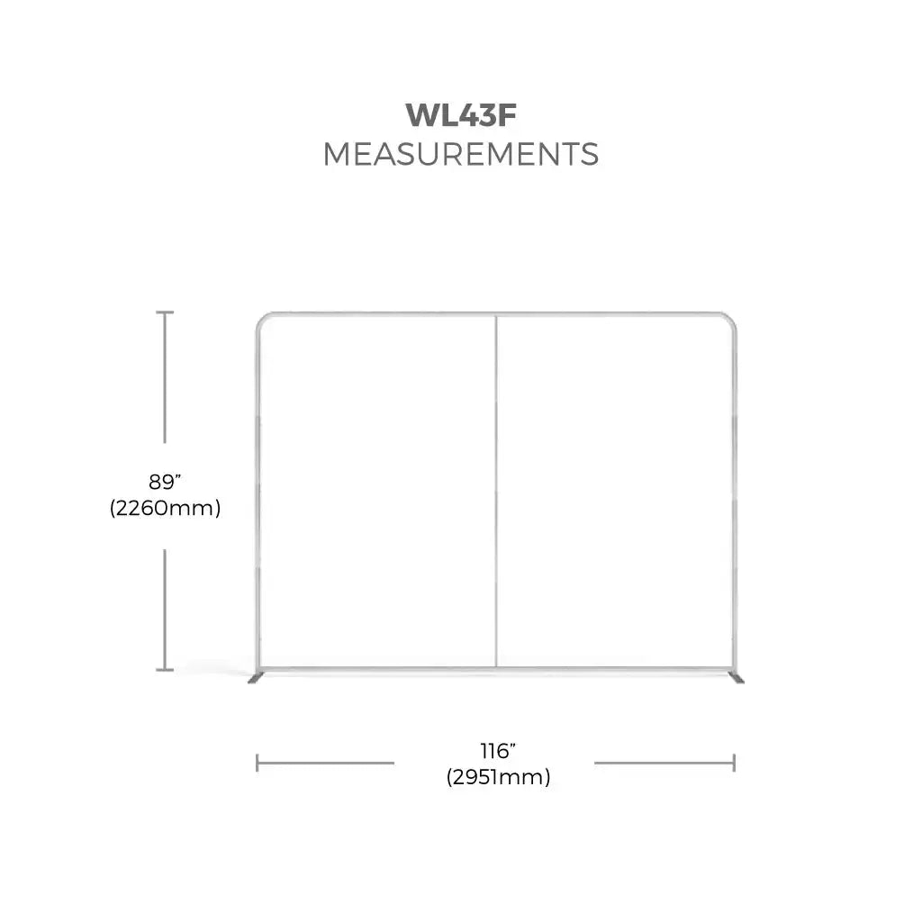 WaveLine® Display Wall - Straight Single Sided 10ft/3m Wide image 5