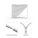 WaveLine® Display Wall - Serpentine Double Sided 20ft/6m Wide image 1