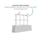 OneFabric Pop-up Display - Straight Tabletop Without End Caps 8ft Wide image 5