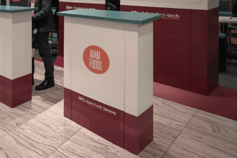 Sustainable Cardboard Display Counter