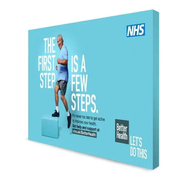 Textile Straight Fabric Pop-up Stand image 0