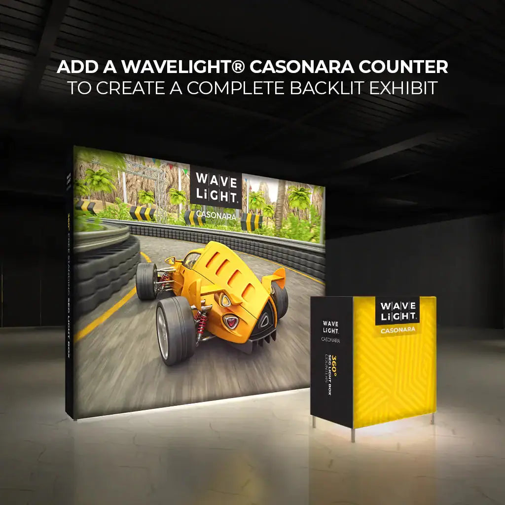 WaveLight® Casonara SEG Light Box Display - Double Sided 10ft image 1