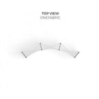 OneFabric Pop-up Display - Curved w/ End Caps 8ft Wide image 9