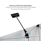 OneFabric Pop-up Display - Straight w/ End Caps 10x10ft Wide image 3