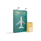 OneFabric Pop-up Display - Straight Without End Caps 5ft Wide image 2