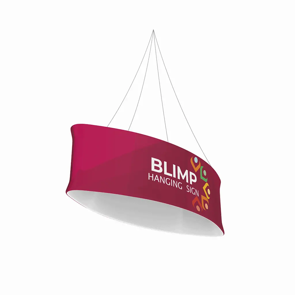 WaveLine Blimp® Elipse - Single Sided 10ft W x 2ft 8in H image 0