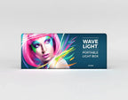 WaveLight® LED Backlit Display Wall - 18.5ft image 1