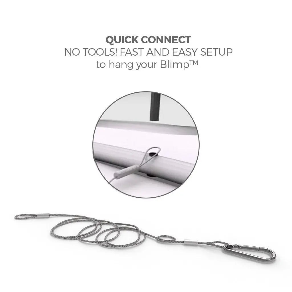 WaveLine Blimp® Trio Curved - Double Sided 12ft W x 4ft H image 3