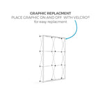 OneFabric Pop-up Display - Straight Without End Caps 5ft Wide image 6