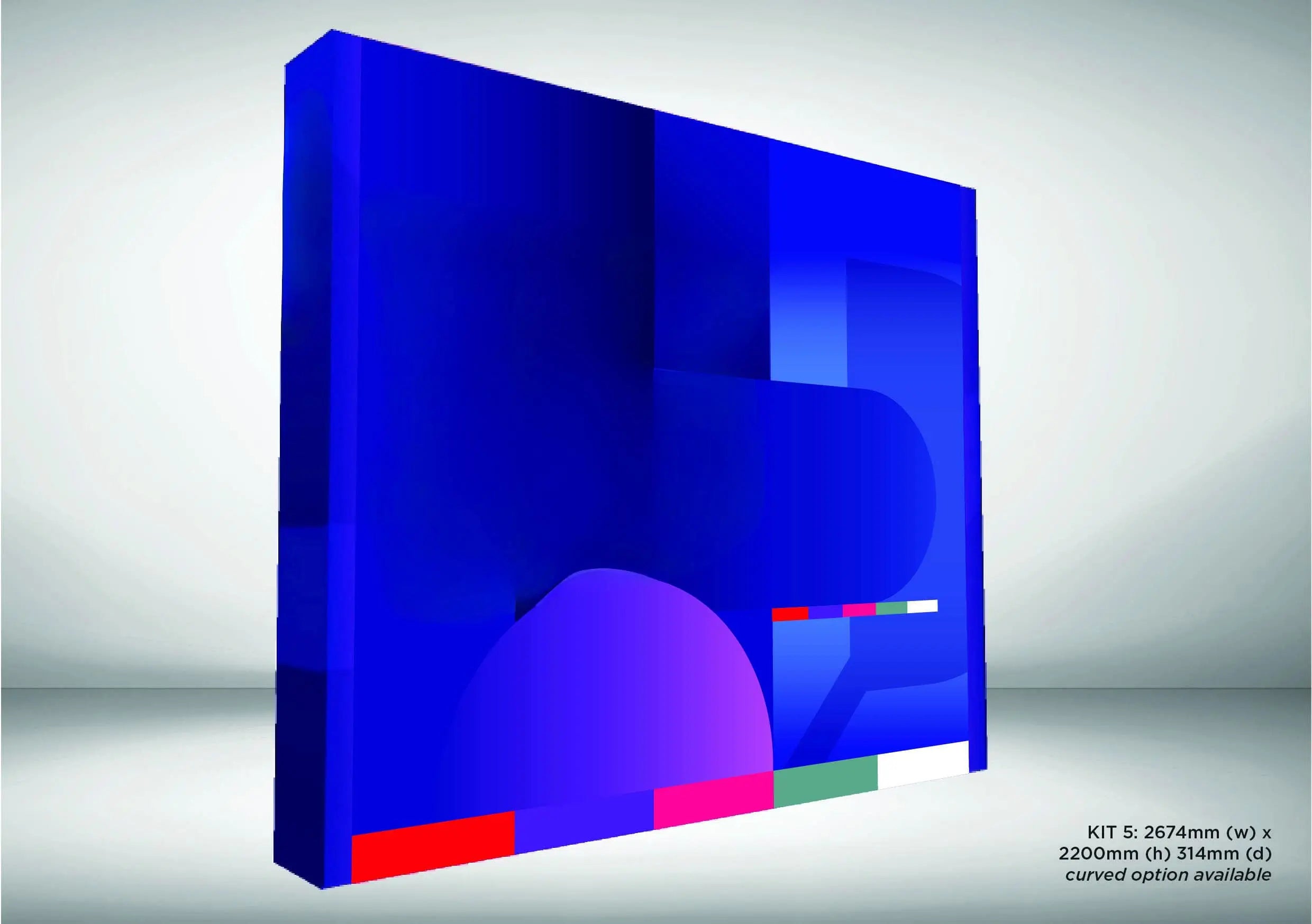 Sustainable Cardboard Modular Display Wall image