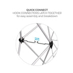 OneFabric Pop-up Display - Straight Without End Caps 10x10ft Wide image 5