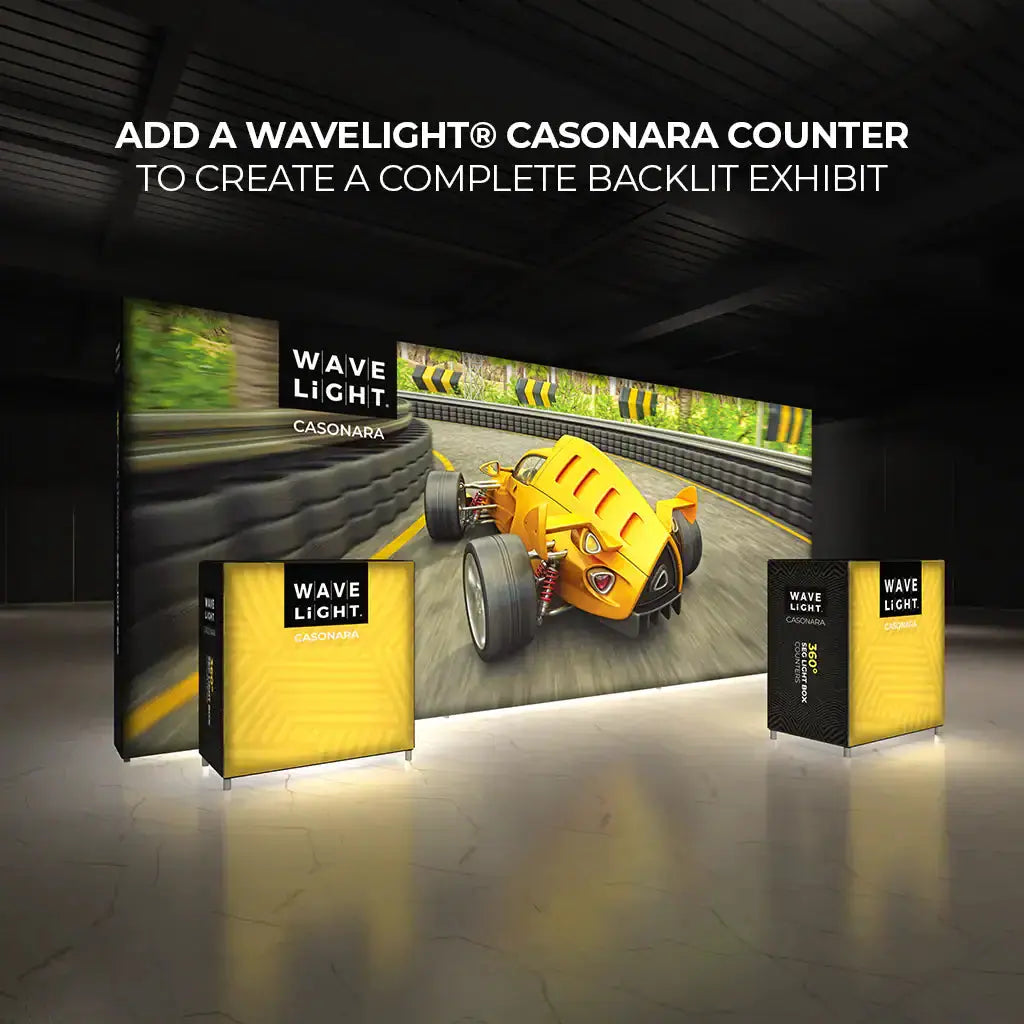 WaveLight® Casonara SEG Light Box Display - Single Sided 20ft image 1