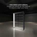 WaveLight® Casonara SEG Light Box Display - Single Sided 6ft image 2