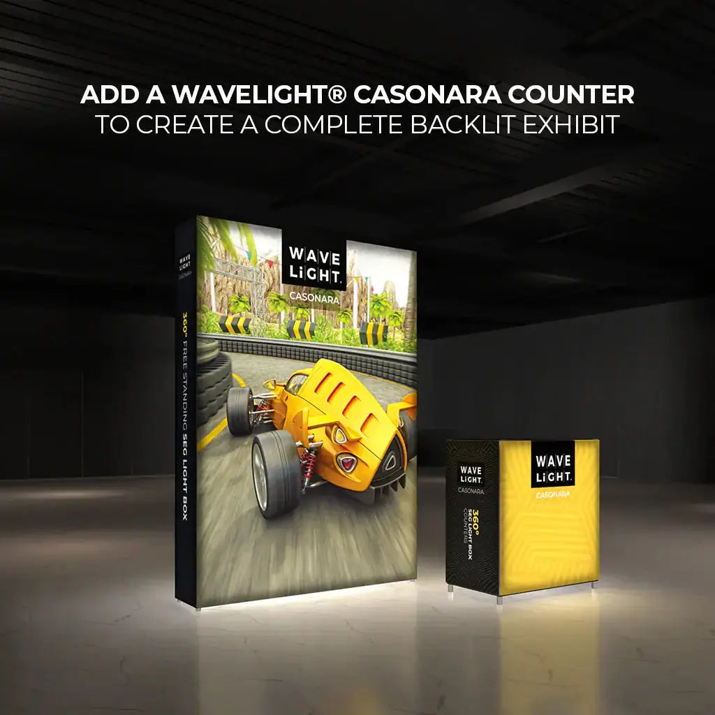 WaveLight® Casonara SEG Light Box Display - Double Sided 6ft image 1