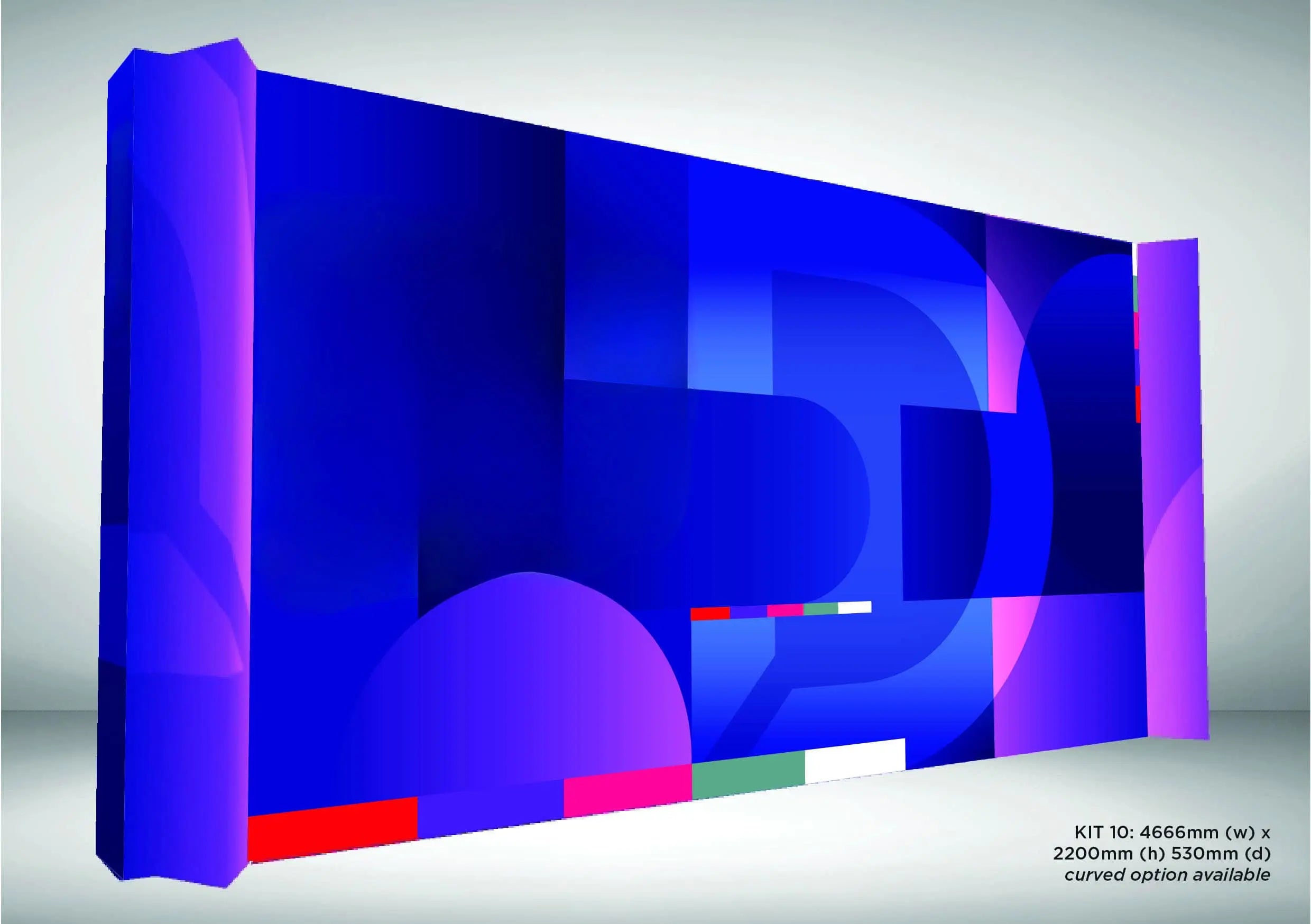 Sustainable Cardboard Modular Display Wall image