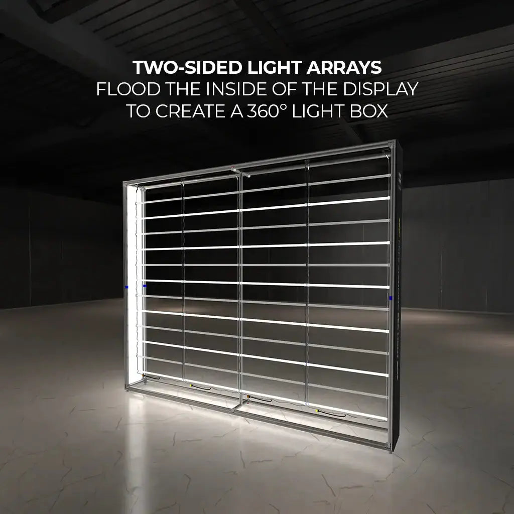 WaveLight® Casonara SEG Light Box Display - Double Sided 10ft image 3