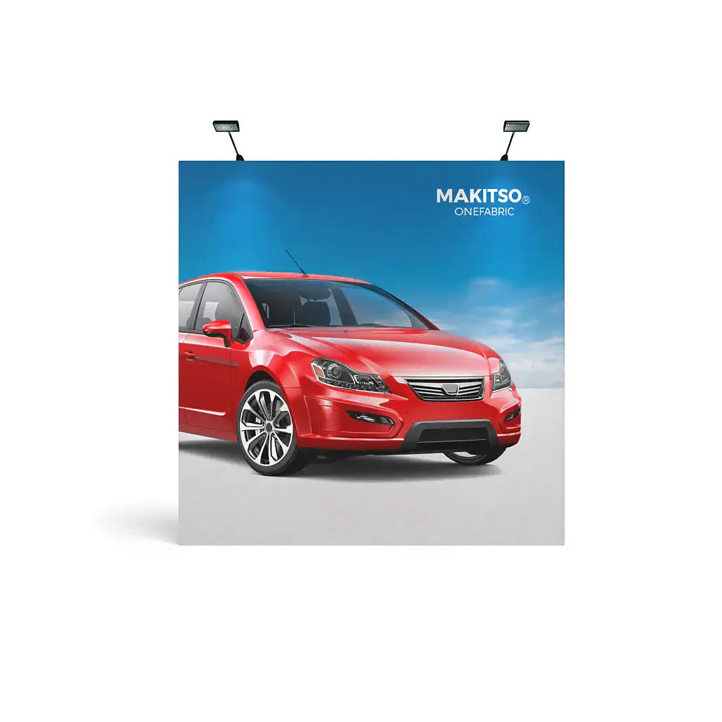 OneFabric Pop-up Display - Straight w/ End Caps 8ft Wide image 4