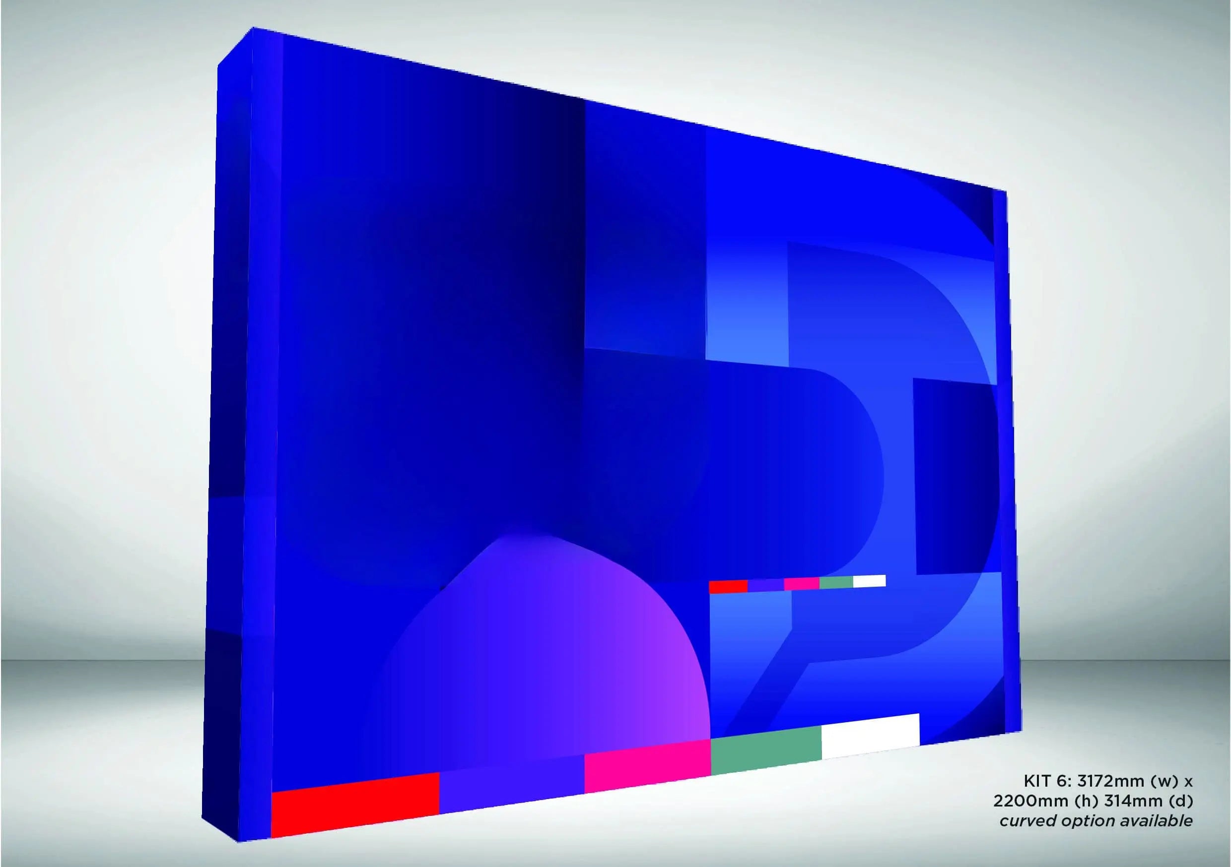 Sustainable Cardboard Modular Display Wall image