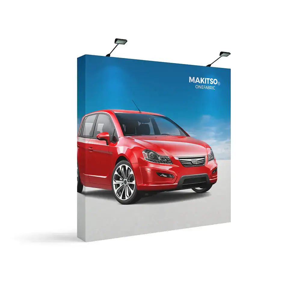 OneFabric Pop-up Display - Straight w/ End Caps 8ft Wide image 0