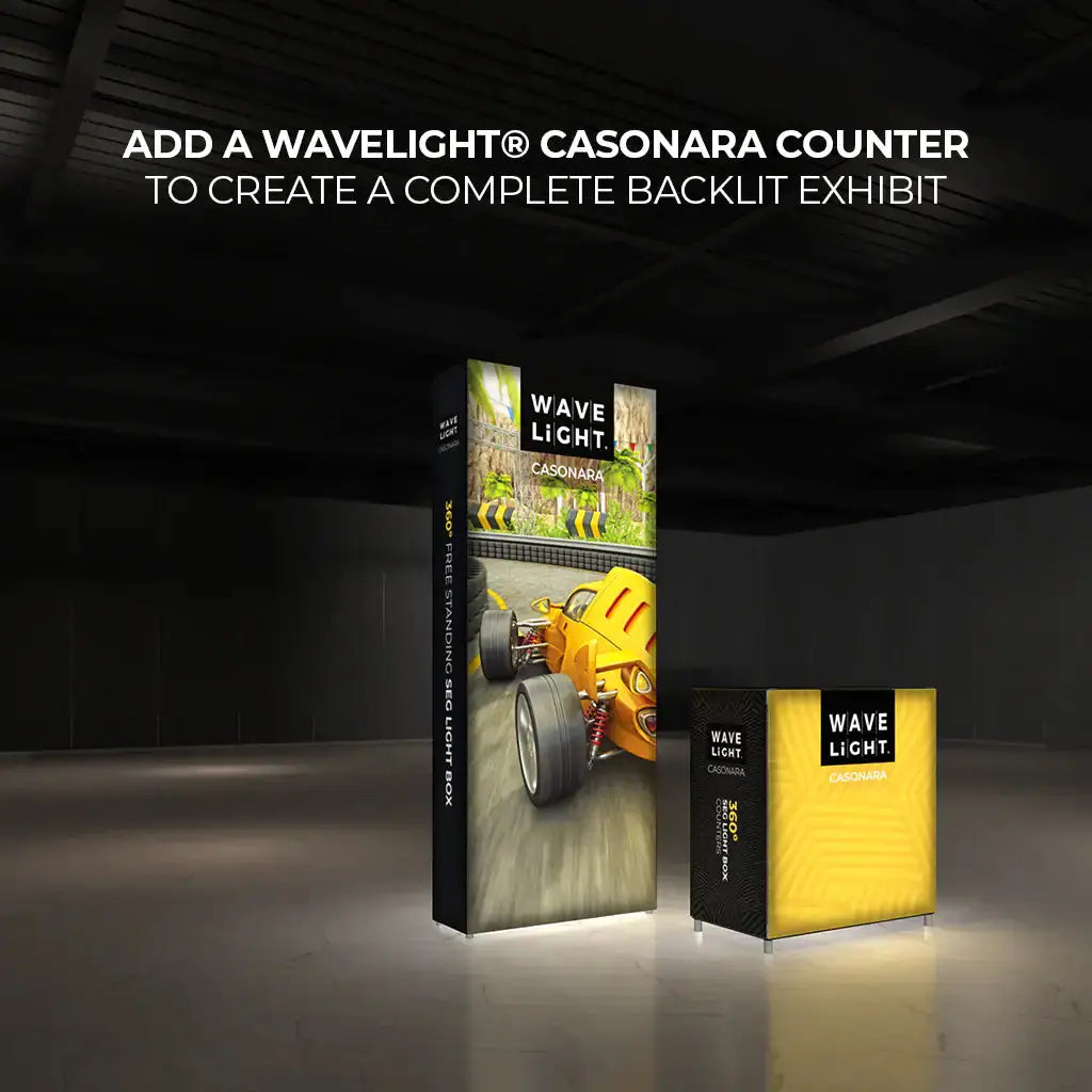 WaveLight® Casonara SEG Light Box Display - Single Sided 4ft image 1
