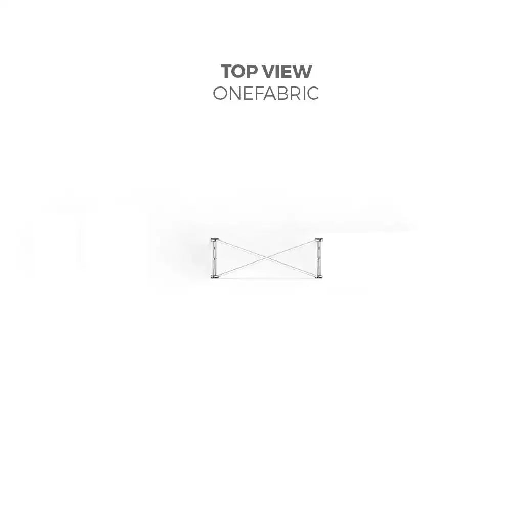 OneFabric Pop-up Display - Straight Without End Caps 3ft Wide image 8
