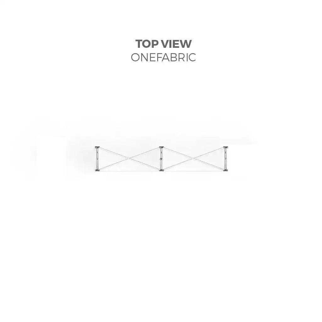 OneFabric Pop-up Display - Straight Tabletop Without End Caps 5ft Wide image 7