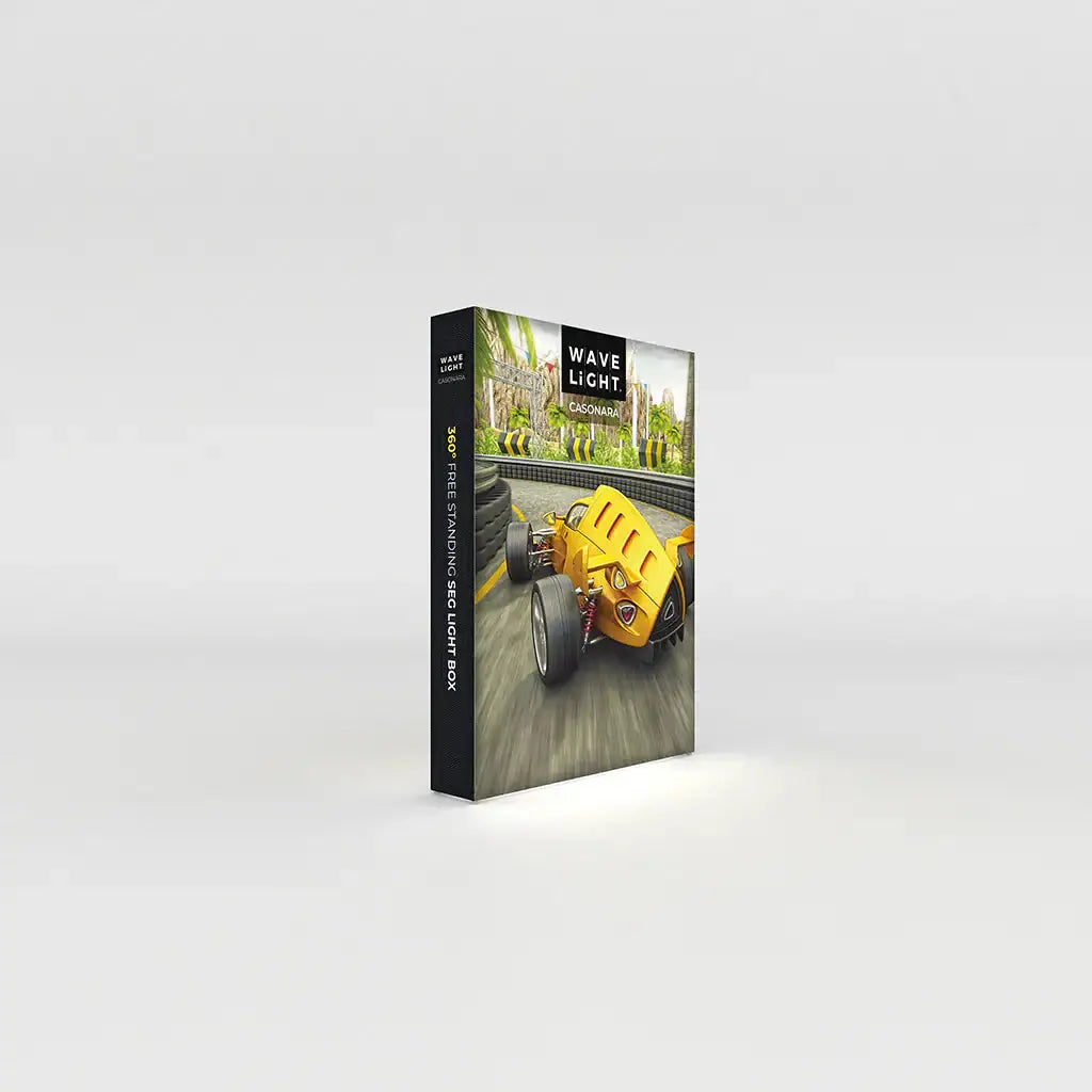 WaveLight® Casonara SEG Light Box Display - Double Sided 6ft image 0