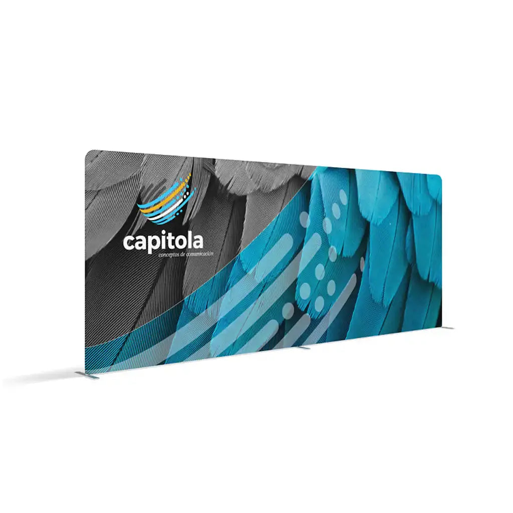 WaveLine® Display Wall - Straight Single Sided 20ft/6m Wide image 0