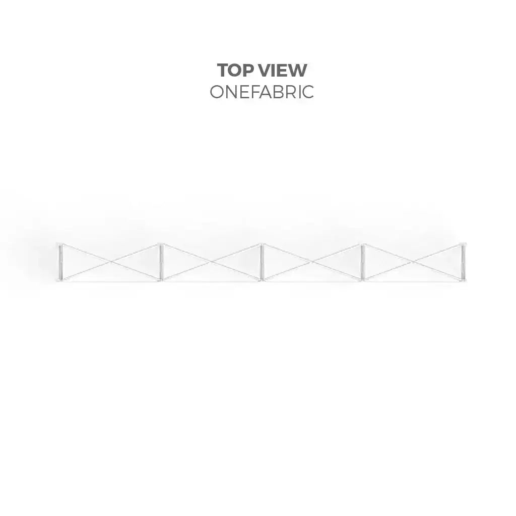 OneFabric Pop-up Display - Straight w/ End Caps 10x10ft Wide image 7