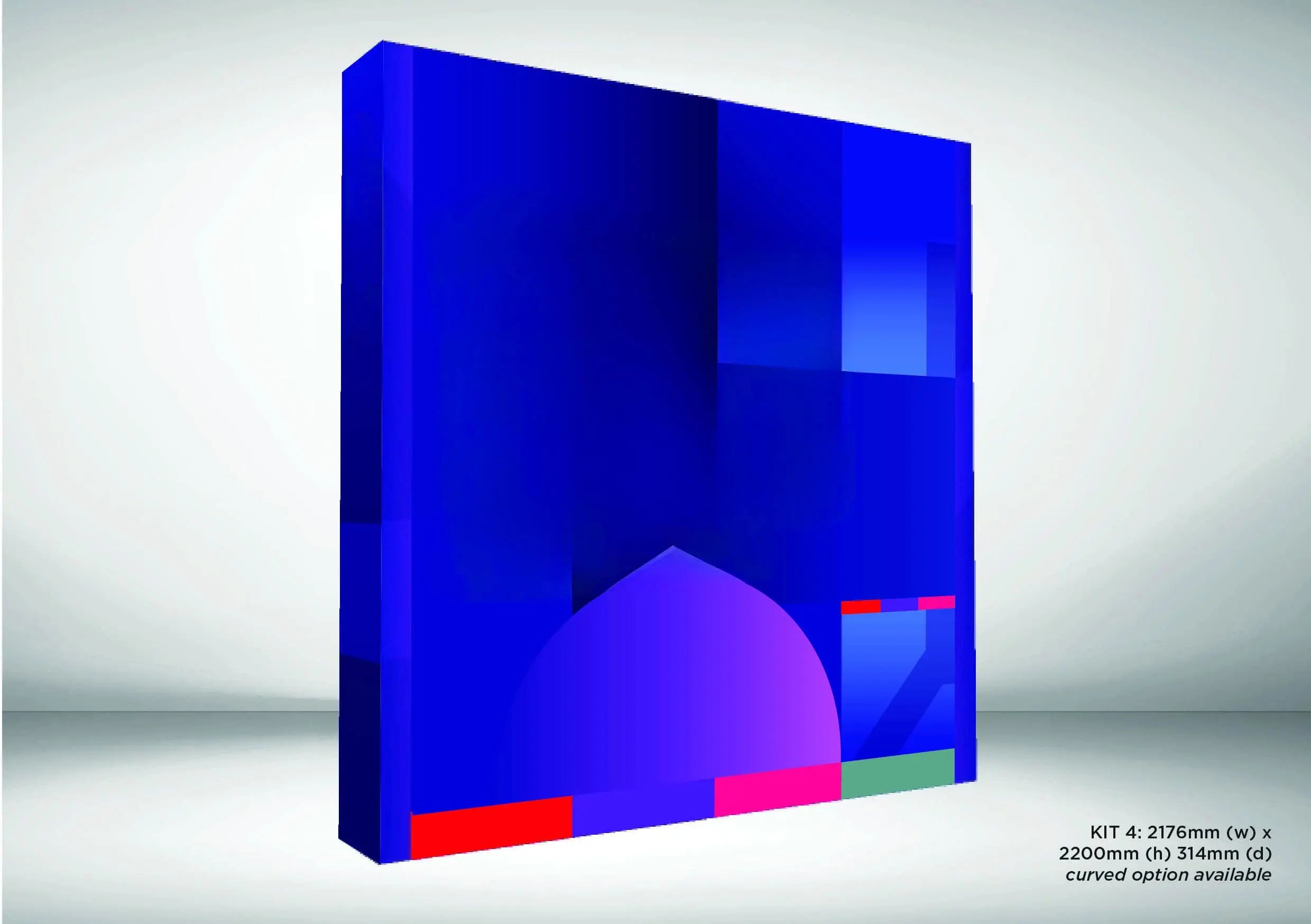 Sustainable Cardboard Modular Display Wall image