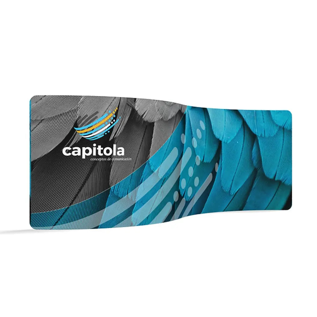 WaveLine® Display Wall - Serpentine Double Sided 20ft/6m Wide image 0