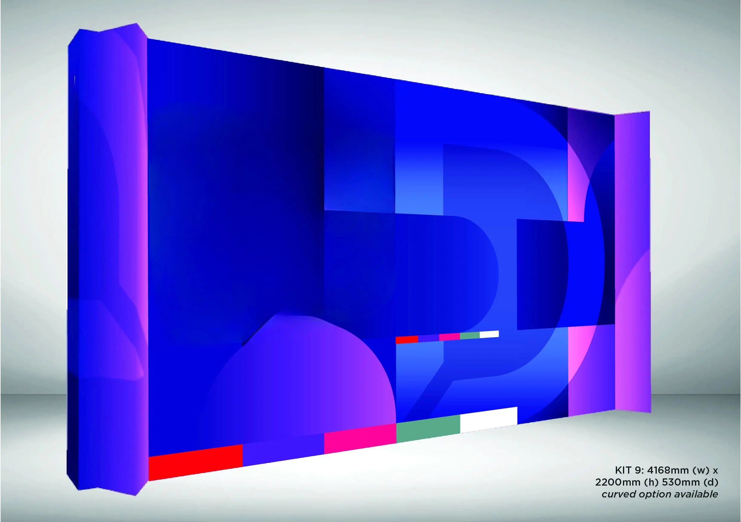 Sustainable Cardboard Modular Display Wall image