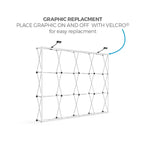 OneFabric Pop-up Display - Straight w/ End Caps 10ft Wide image 7