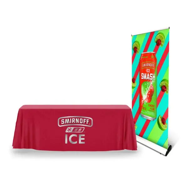 Rhino Roller Banner &amp; Tablecloth Bundle image 0