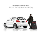 WaveLight® Infinity LED Light Box Display Stand - Extra Small Single Sided image 8
