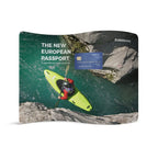 WaveLine® Display Wall - Serpentine Single Sided 10ft/3m Wide image 7