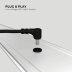 WaveLight® Infinity LED Light Box Display Stand - Large Single Sided image 8