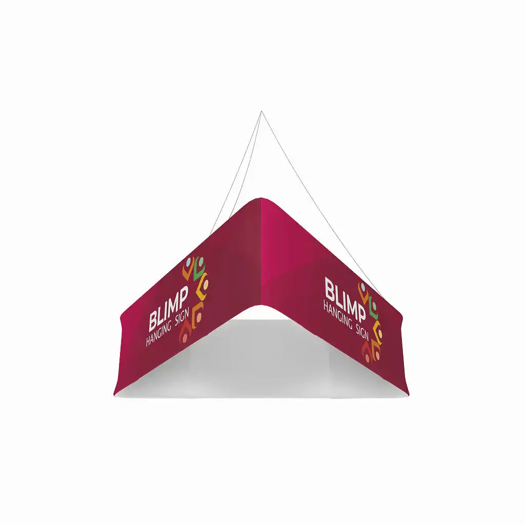 WaveLine Blimp® Trio - Double Sided 12ft W x 2ft 8in H image 0