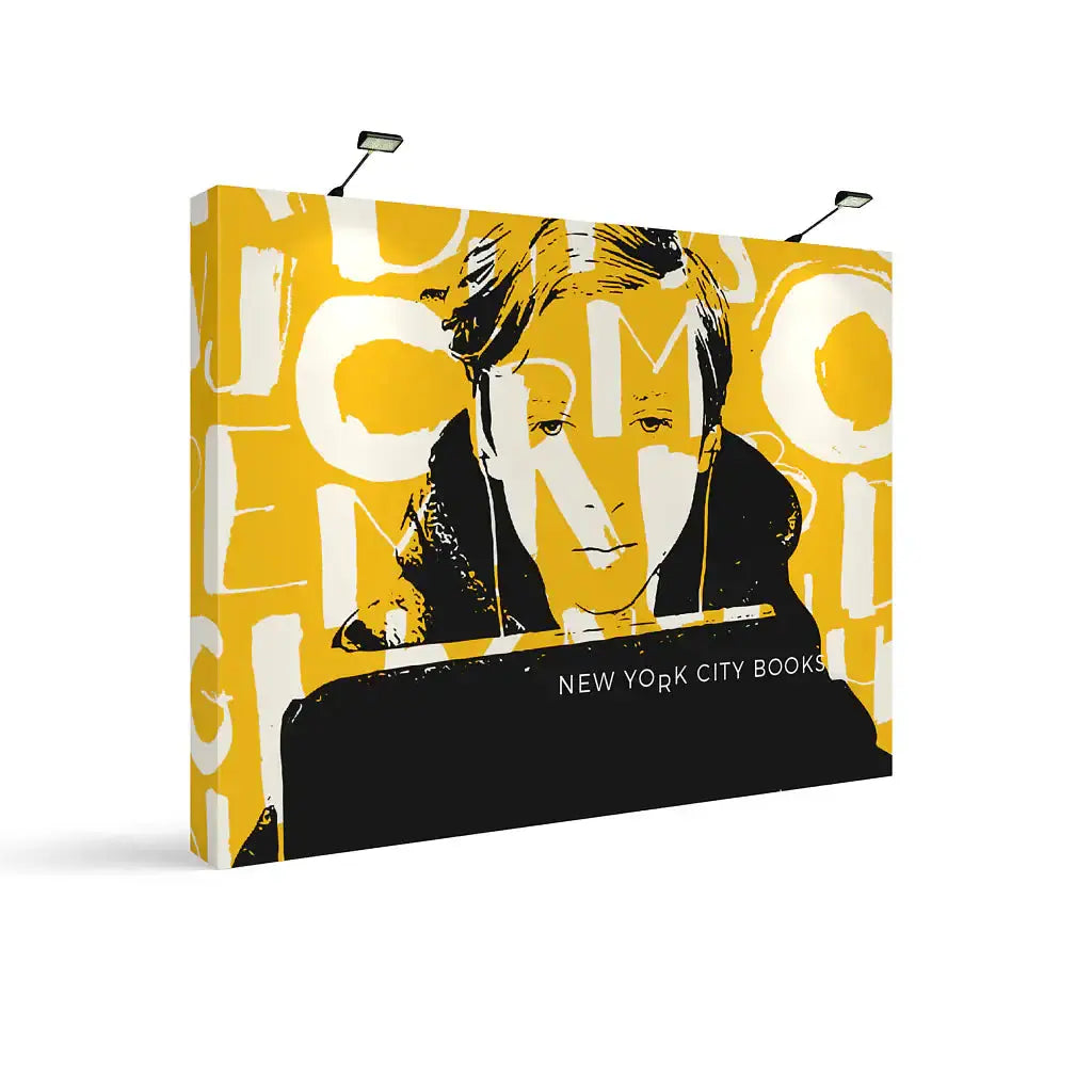 OneFabric Pop-up Display - Straight Without End Caps 10ft Wide image 0