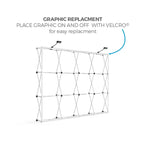 OneFabric Pop-up Display - Straight Without End Caps 10ft Wide image 7