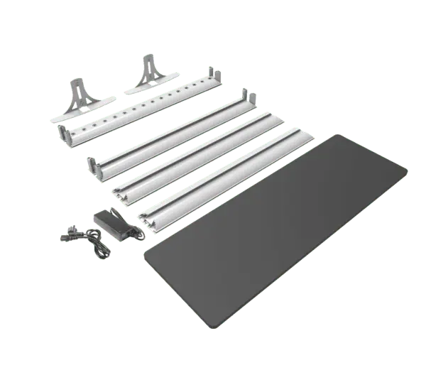 Glopix LED Counter Light Box - 1000mm x 1000mm x 130mm Deep image 3