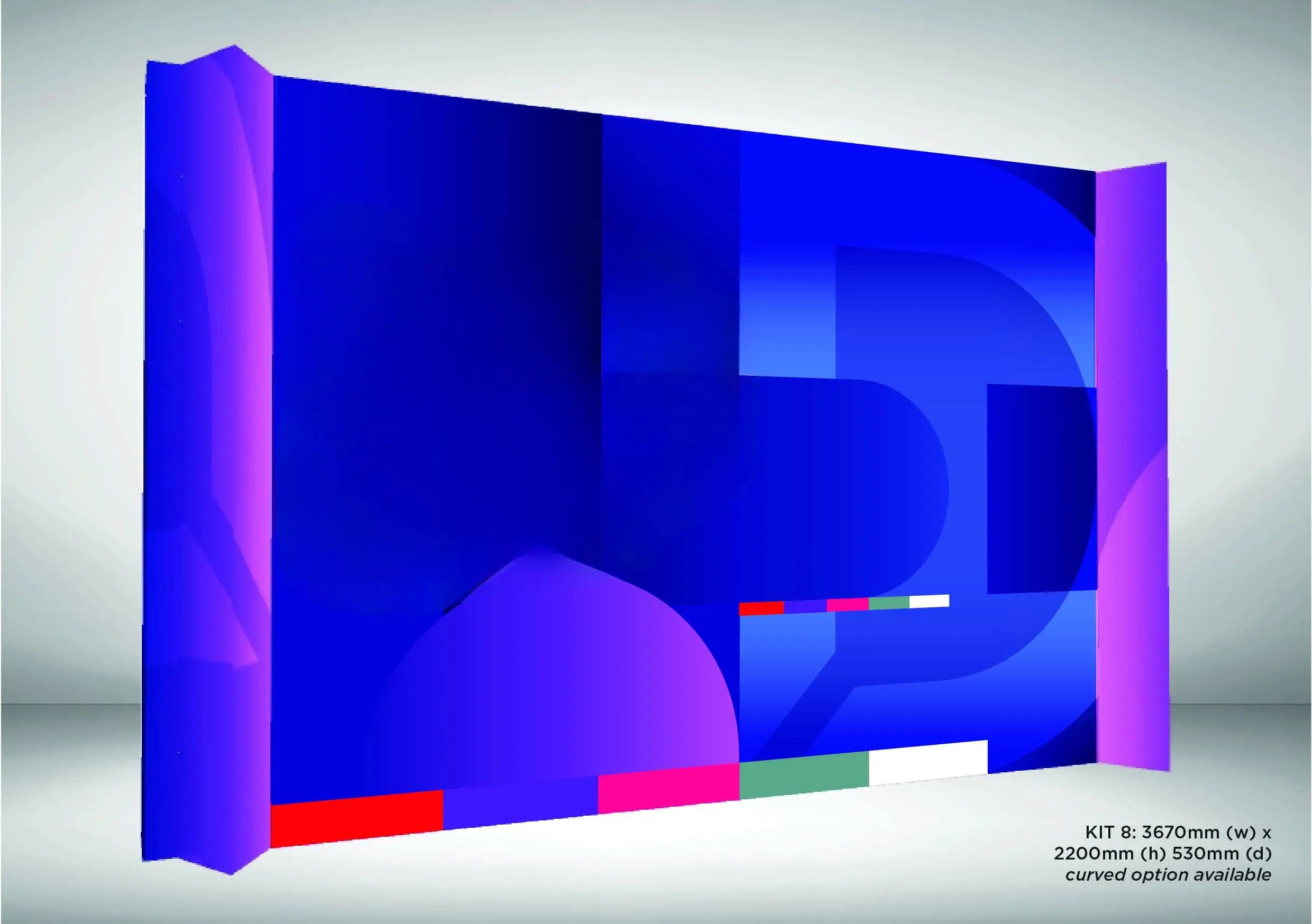 Sustainable Cardboard Modular Display Wall image