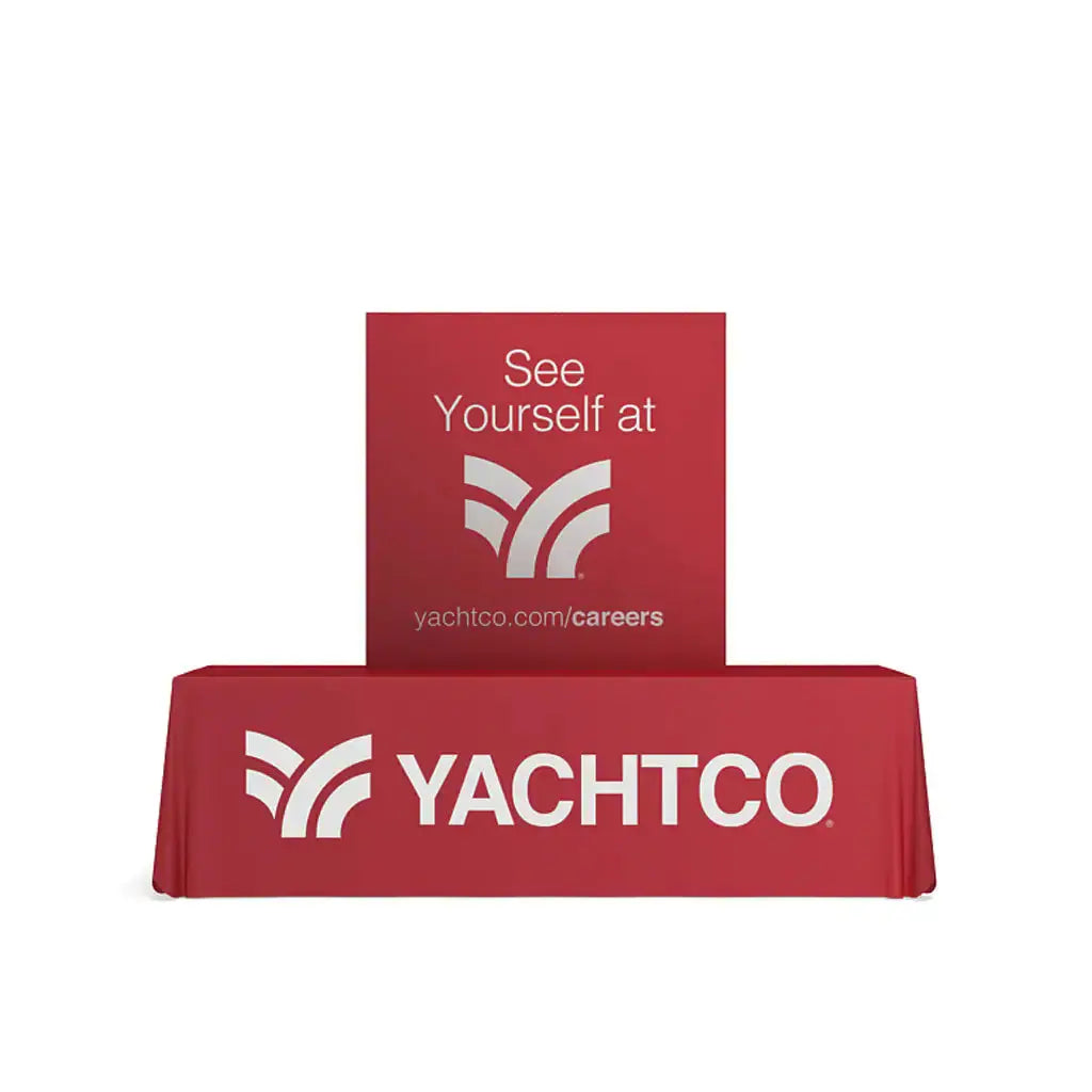 OneFabric Pop-up Display - Straight Tabletop Without End Caps 5ft Wide image 3