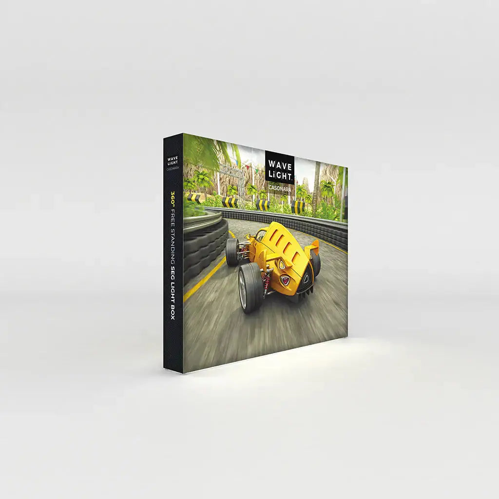 WaveLight® Casonara SEG Light Box Display - Single Sided 10ft image 0